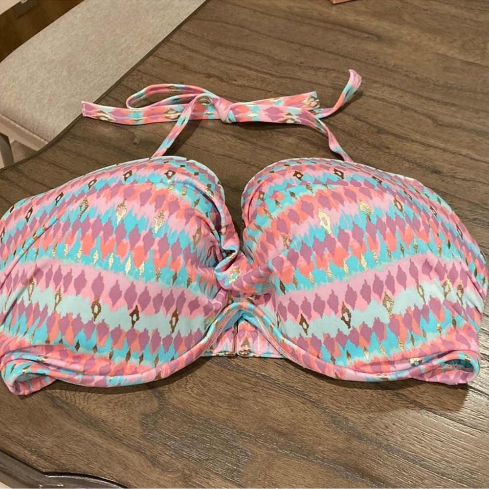 Shade & Shore Pastel Pink Swim Top